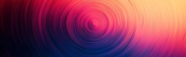 Wall Mural - A round aura gradient background with a fine grainy texture, presenting circle gradient shapes in a wallpaper for modern contemporary designs.