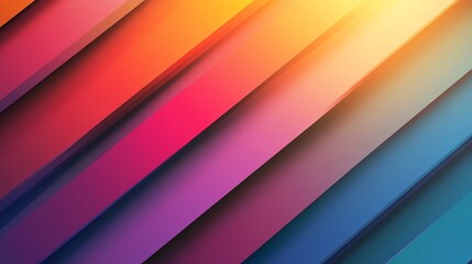 Poster - Colorful Abstract Background With Diagonal Lines and Gradient Effects Creating a Vibrant Visual Experience