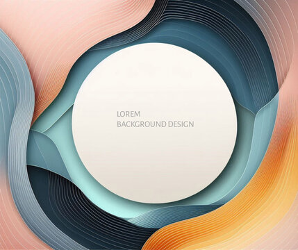 Colourful abstract background with space for text