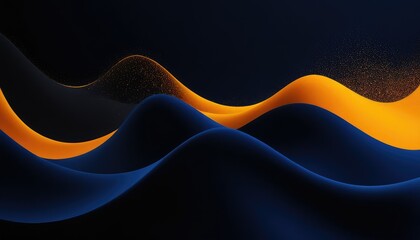 Fototapete - Blue abstract for banner
6