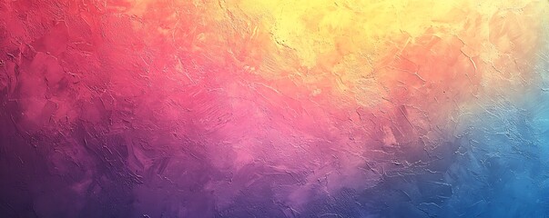 Wall Mural - a trendy gradient texture with subtle grain, ideal for soft, minimalist banner designs or website ba