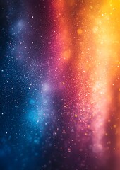 Wall Mural - an abstract gradient blurred colorful background with a grain noise effect texture, offering a neutr