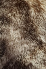 Poster - Brown and white animal fur texture is creating an interesting background