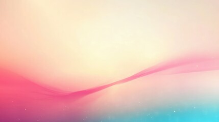 Poster - Soft Abstract Background with Gentle Pink and Blue Gradients Creating a Calm and Serene Atmosphere for Design and Creative Projects