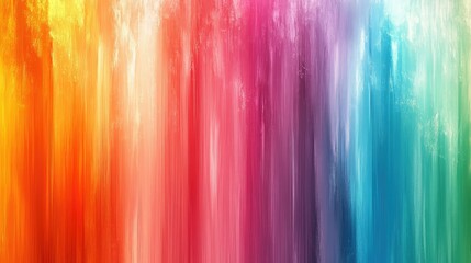 Poster - Vibrant Abstract Background in Striking Colors with Smooth Brush Strokes Creating a Colorful Gradient Perfect for Artistic Designs and Creative Projects