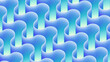© Jakub and Jedrzej Krzyszkowski/Stocksy - Abstract Blue Gradient - Wavy Pattern Design
