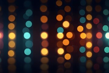Wall Mural - bokeh lights product background generative ai