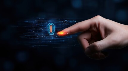 Poster - Digital Interaction with Virtual Interface Technology Concept