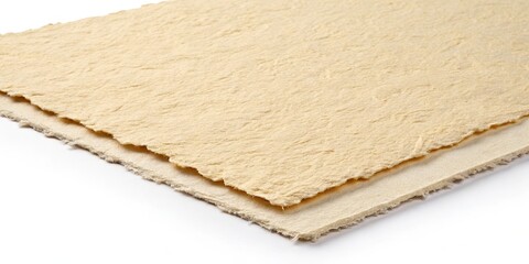 Fototapete - A piece of paper with a tan background and a tan border