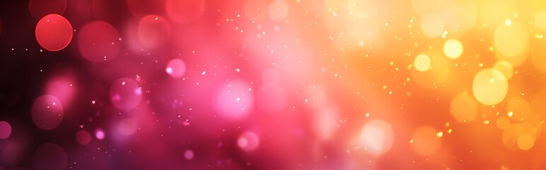Wall Mural - experience the warmth of a blurred gradient background with grain texture in pink and orange colors,