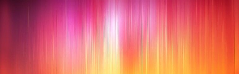 Wall Mural - experience the warmth of a blurred gradient background with grain texture in pink and orange colors,
