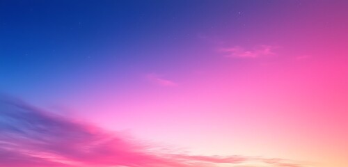 Wall Mural - explore the serene beauty of a pink, magenta, blue, and purple abstract color gradient background. t
