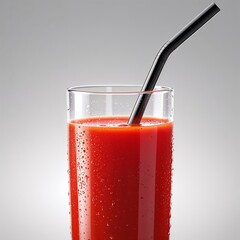 Sticker - glass of tomato juice