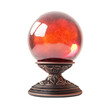 © Soneananh - Glowing Crystal Ball on Ornate Metal Stand Mystic Orb for Divination and Clairvoyance