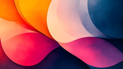 Leinwandbilder - Vibrant and Flowing Pastel Hues Forming Mesmerizing Abstract Spiral Shapes