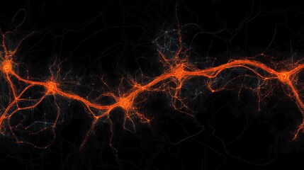 Poster - Intricate Network Of Neuron Connections Illuminated