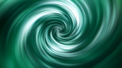 Poster - Swirling patterns in shades of green create mesmerizing visual effects. Generative AI