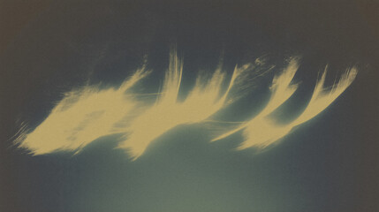 Fototapete - Abstract motion light streaks on dark background with dynamic energy and texture