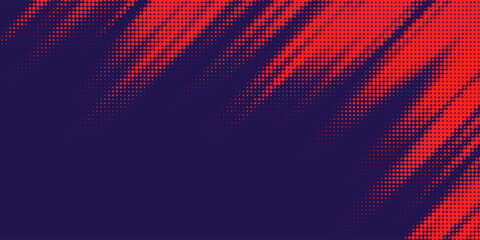 Fototapete - Monochrome round particles on a dark background. Abstract background. Halftone background.