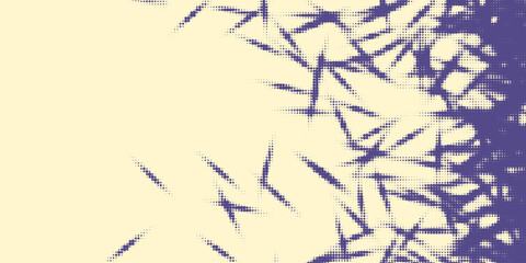 Fototapete - Monochrome round particles on a background. Abstract background. Halftone background.