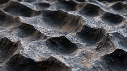 Poster - Abstract Gray Rock Surface Texture Detail