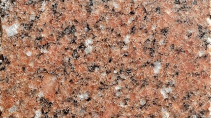 Poster - Detailed Close Up Of Pink Granite Stone Texture