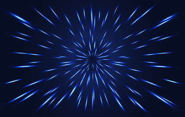 Aufkleber - Motion effect speed light color . Vector illustration background