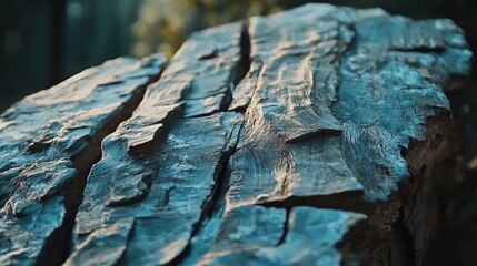 Aufkleber - Weathered Wood Texture Close Up Showing Cracks