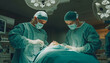 © sarinya - Surgeons Performing Operation in Modern Hospital Surgical Suite