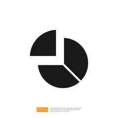 Poster - Pie Chart Representing Data Analytics and Statistical Information in Modern Business Reporting and Analysis Tools