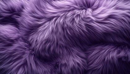 Wall Mural - Luxurious Purple Fur Texture Background Image