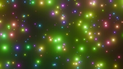 Wall Mural - Abstract background shiny moving particles flow