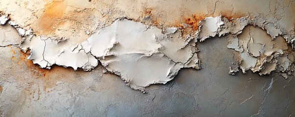 Poster - Abstract texture background showing cracked concrete surface