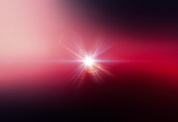 Leinwandbilder - A grainy abstract background with a gradient of pink, red, and black.