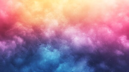 Wall Mural - revel in an abstract pastel holographic blurred grainy gradient background, where colorful digital g