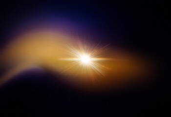 Leinwandbilder - Grainy abstract illustration with a blurry gradient design.