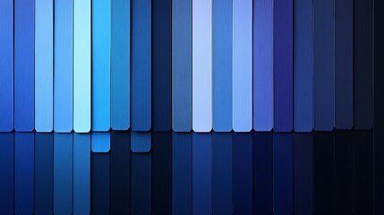 Wall Mural - traverse the deep and mysterious tones of black dark azure cobalt and sapphire blue in a gradient de
