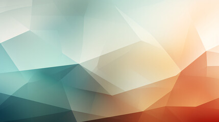 Poster - Abstract desktop background with muted beige and blue colors, perfect for presentation banners and displays.


