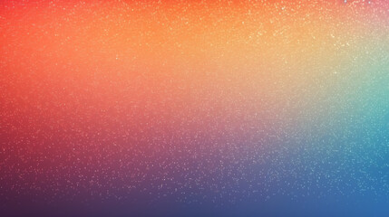 Poster - Colorful abstract defocused grainy background with blue, yellow, and orange tones, perfect for futuristic displays.

