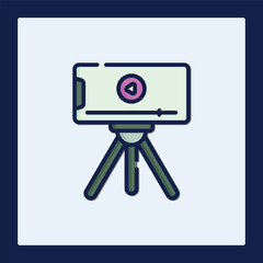 Poster - Accessible Video Player Icon: Modern and User-Friendly Design