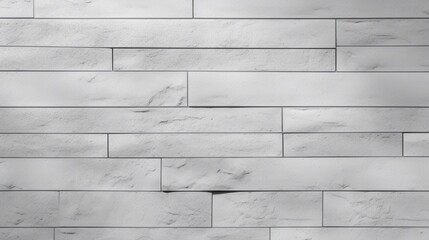 Poster - Textured White Cement Wall Design with Horizontal Lines, Featuring Smooth Finish and Subtle Shadows, Perfect for Modern Interiors and Exteriors