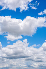 Wall Mural - clear blue sky background,clouds with background, blue sky background with tiny clouds. white fluffy
