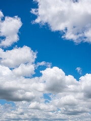 Wall Mural - clear blue sky background,clouds with background, blue sky background with tiny clouds. white fluffy