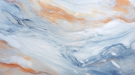 Poster - Elegant Marble Wall Texture with Fluid Patterns and Soft Colors for Background Use in Design and Art Projects