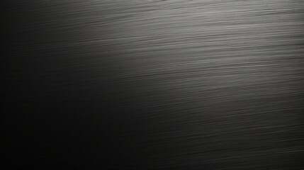 Poster - Smooth Black Metal Background with Grainy Texture Ideal for Design Projects, Photography and Graphic Art Applications