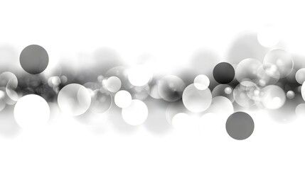 Poster - Blurry Soft Circular Gradient Bokeh Glow Effect Abstract Background with Mesmerizing Shimmering Lights and Elegant Smooth Textures