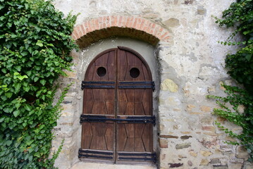 Wall Mural - old wooden door