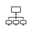 © Abbasy  Kautsar - Local networking thin line icons. Perfect pixel on transparent background