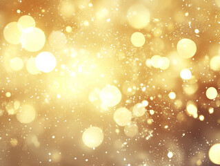 Poster - abstract background of soft focus bokeh lights.