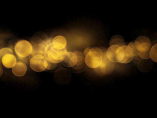 Poster - abstract background of soft focus bokeh lights.